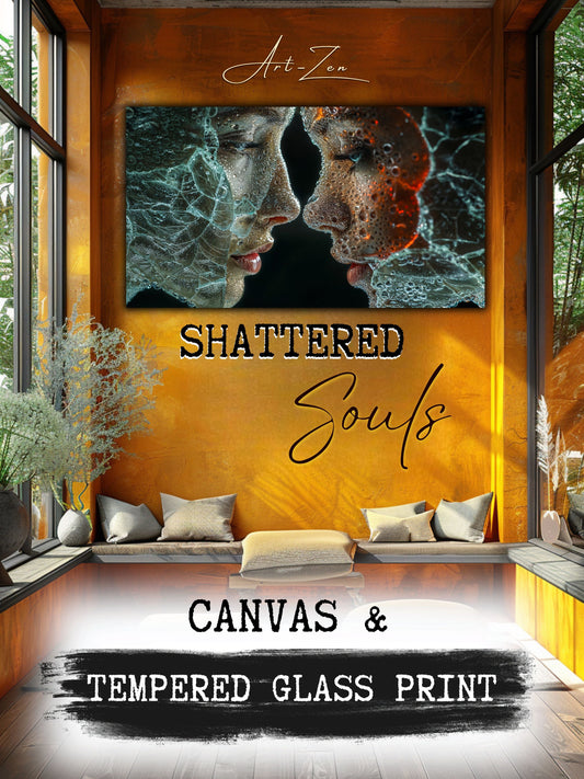 Living room paintings / Bedroom paintings - Shattered Souls 1 