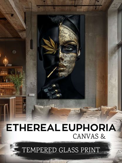 Canvas Painting / Glass Painting - Ethereal Euphoria 2