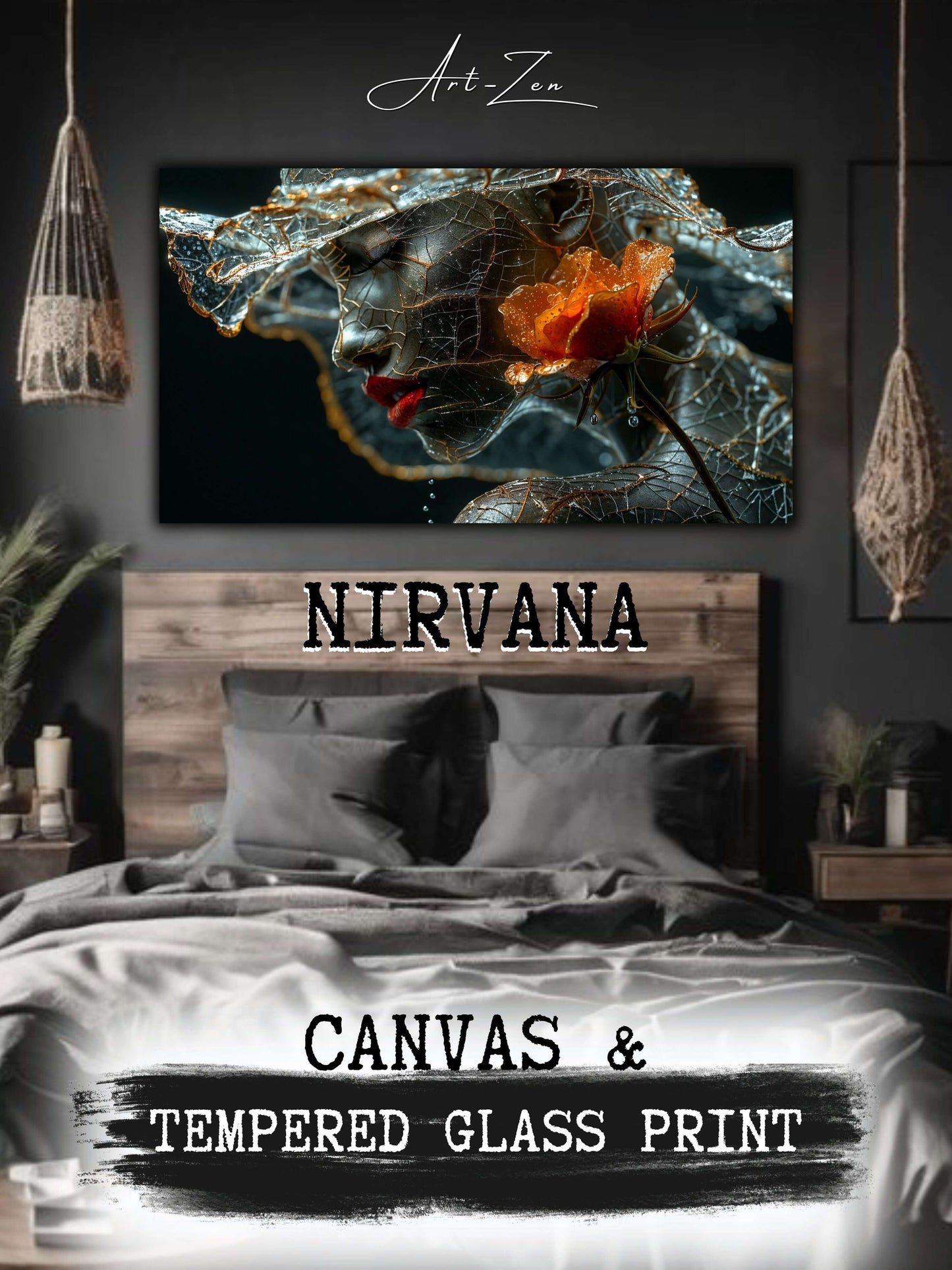 Tablou Sticlă/Tablou Canvas - Nirvana 3