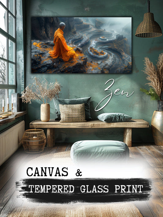 Tablou living elegant, printat pe sticla sau pe canvas.