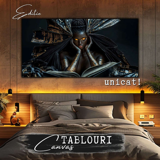 Tablou unicat pe pânză canvas – Dark Glow.