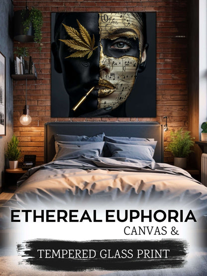 Canvas Painting / Glass Painting - Ethereal Euphoria 8