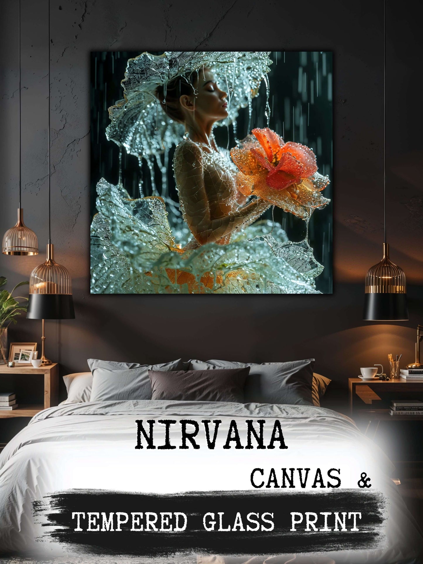 Tablou Sticlă/Tablou Canvas - Nirvana 8