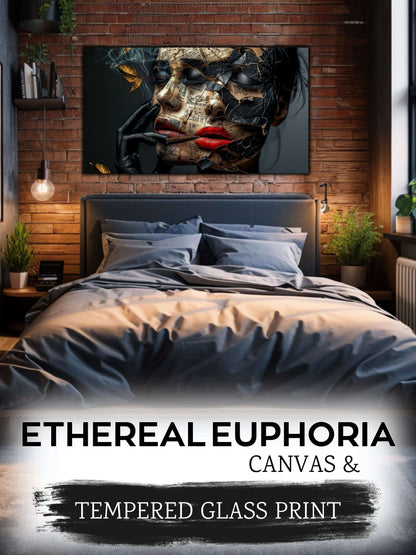 Canvas Painting / Glass Painting - Ethereal Euphoria 13 