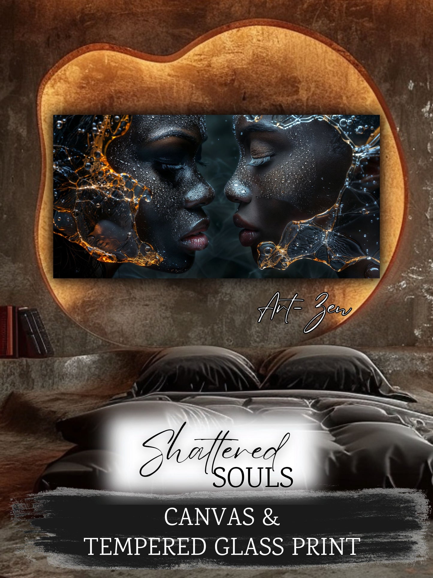 Living room paintings / Bedroom paintings - Broken Souls 14 