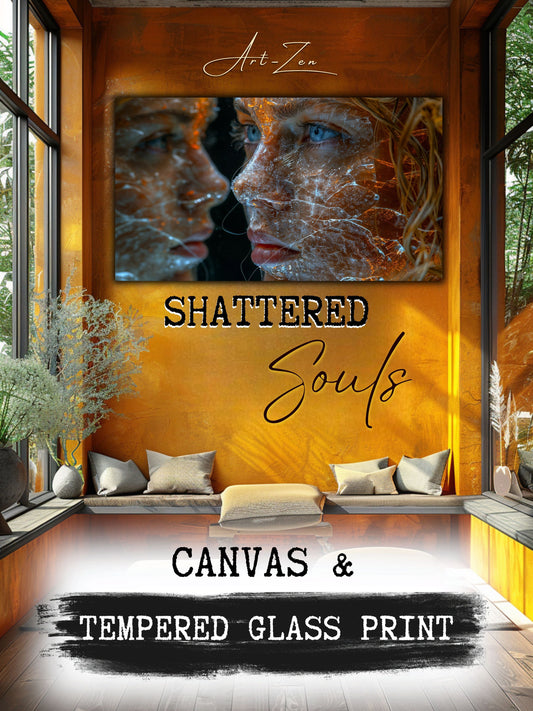 Living room paintings / Bedroom paintings - Shattered Souls 15 