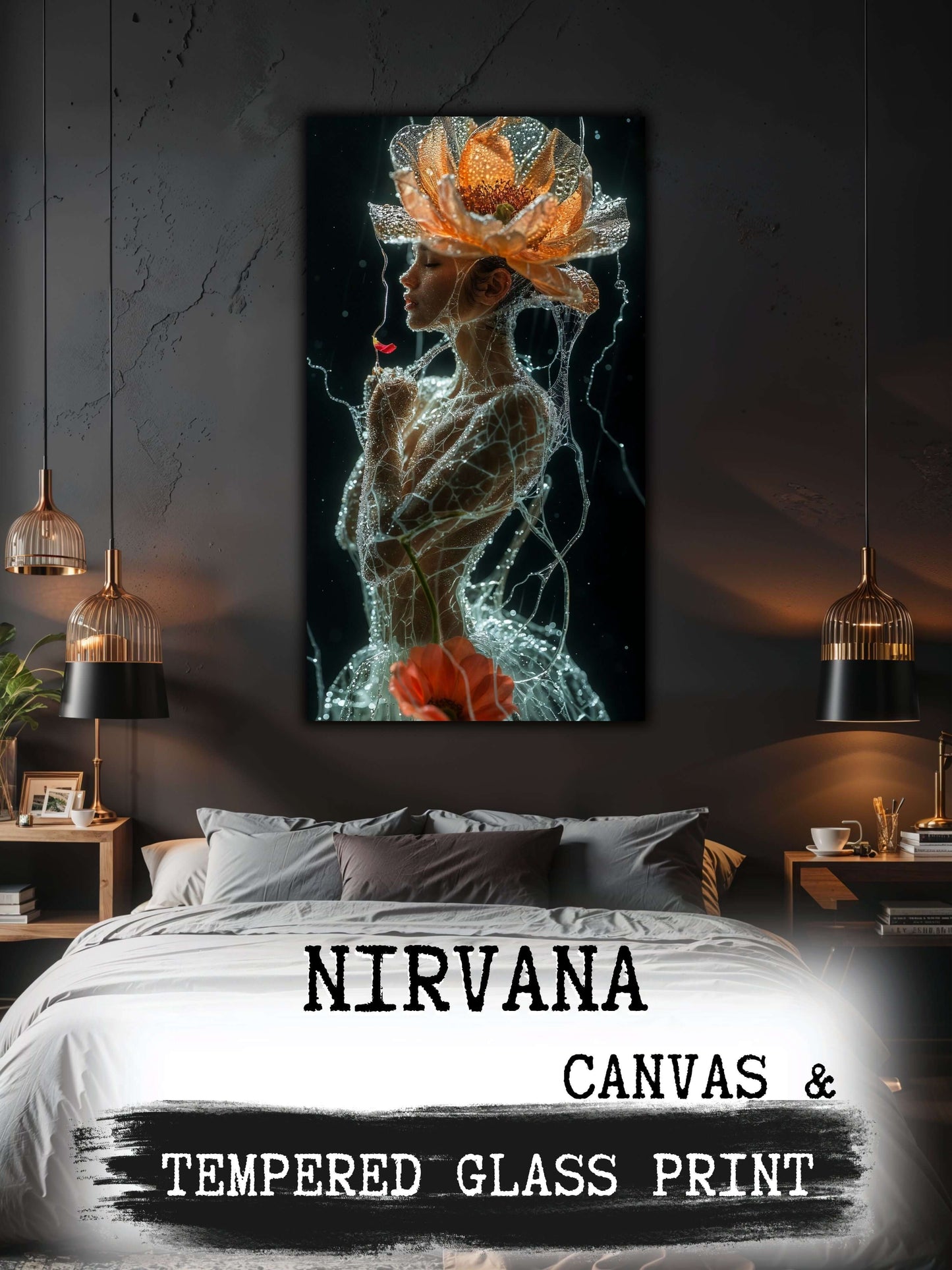 Tablou Sticlă/Tablou Canvas - Nirvana 18