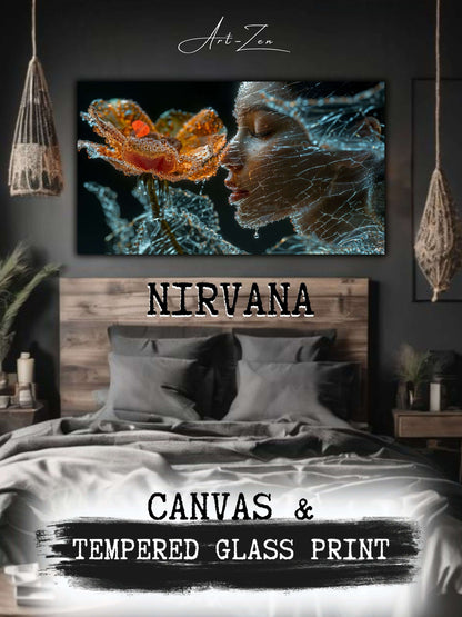 Glass Painting/Canvas Painting - Nirvana 21 