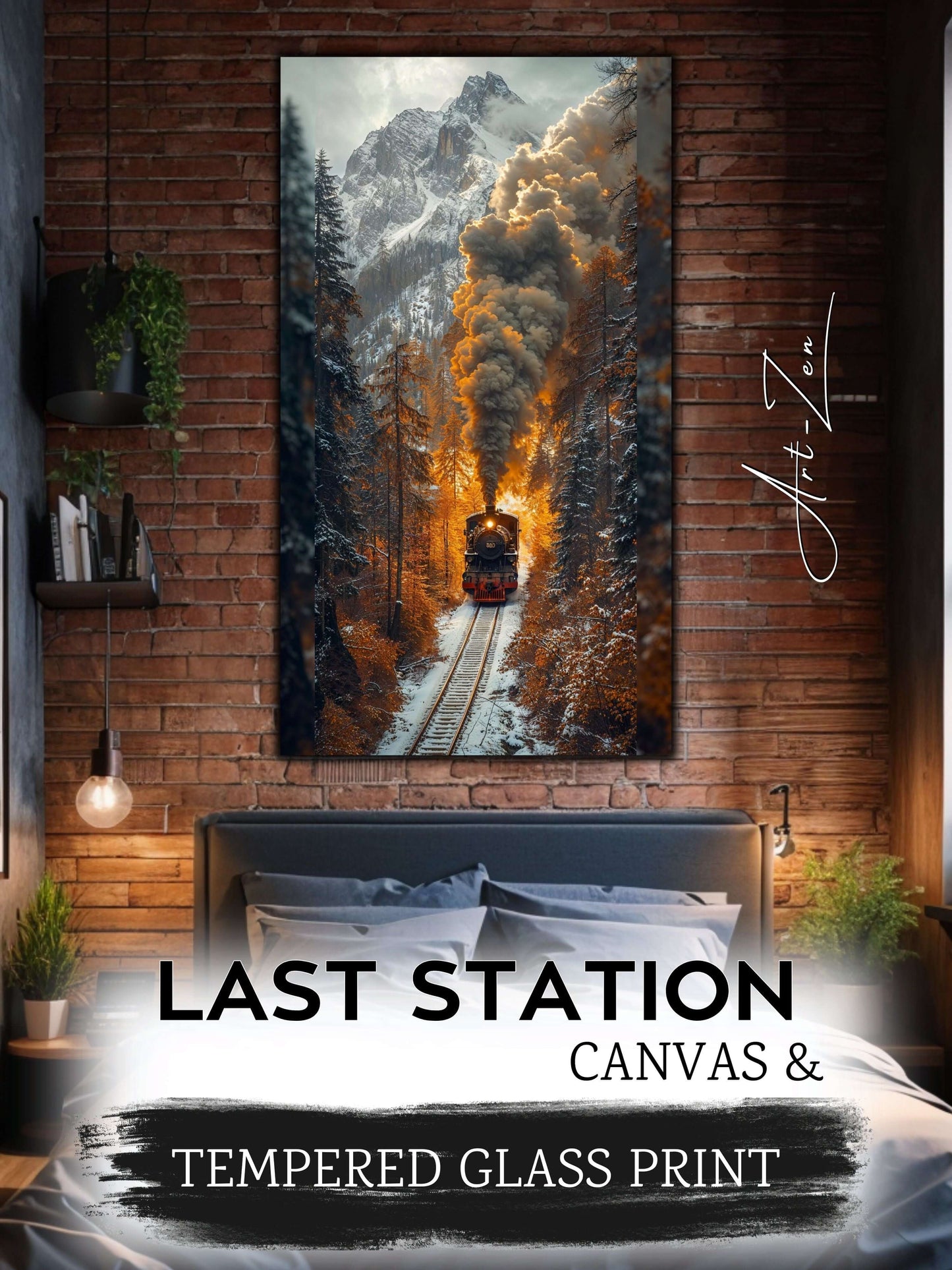 Elegant Living Room and Bedroom painting - Last Station 27