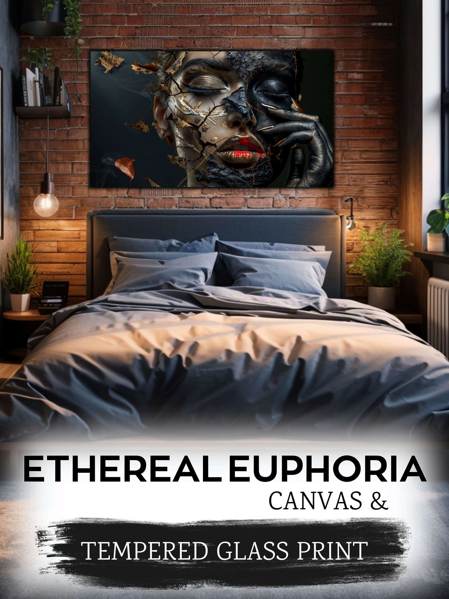 Canvas Painting / Glass Painting - Ethereal Euphoria 28 